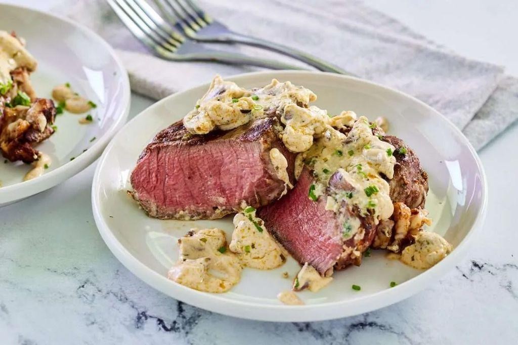 Truffle Oil Infused Grilled Beef Tenderloin