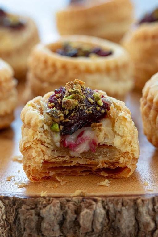 Turkey and Cranberry Volauvent