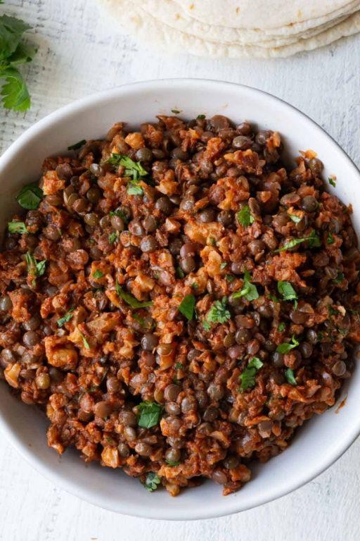 Vegan Kitfo (Minced Walnut Dish)