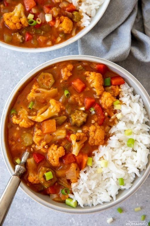Vegetarian Gumbo with Okra and Tomatoes