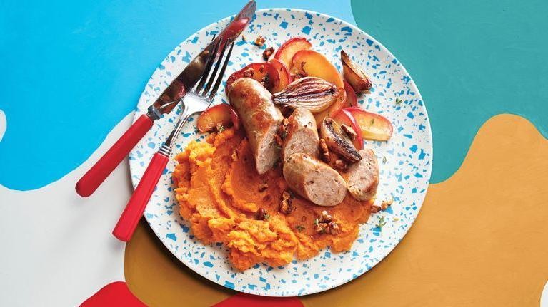 Vienna Sausage and Sweet Potato Mash