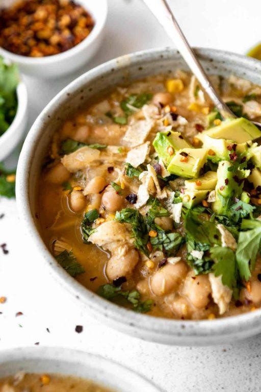 White Chicken Chili with Beans